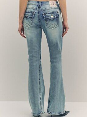 True Religion Joey low rise flare jeans
